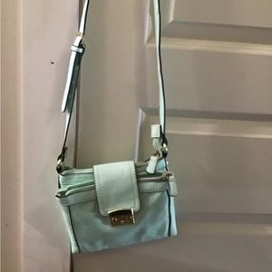 Turquoise crossbody purse